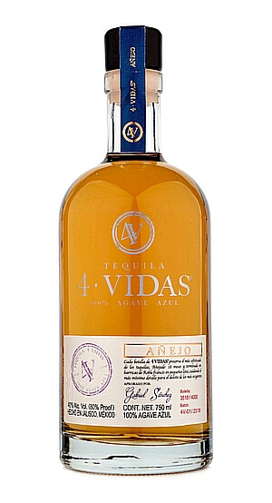 Текила 4 Vidas Tequila Añejo
