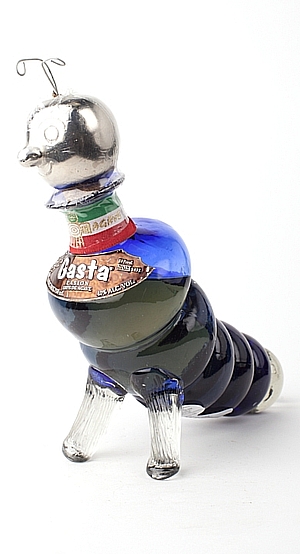 Текила Casta Pasión Worm Bottle Añejo