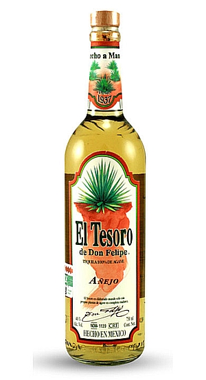 Текила El Tesoro Añejo (White Label)