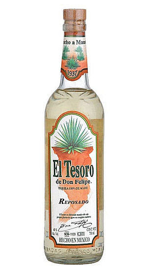 Текила El Tesoro Reposado (White Label)