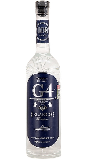 Текила Tequila G4 Blanco 108