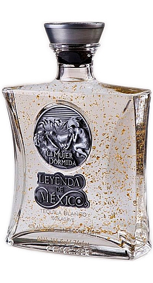 Текила Leyenda de Mexico Blanco (w/Gold Flakes)