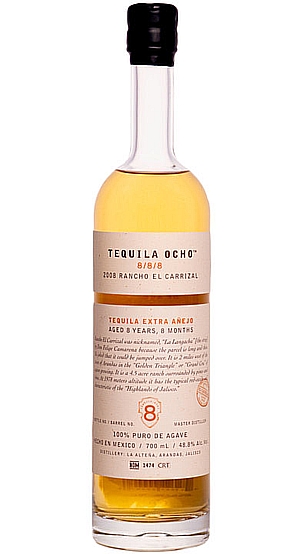 Текила Ocho Tequila 8/8/8 - Rancho El Carrizal Extra Añejo