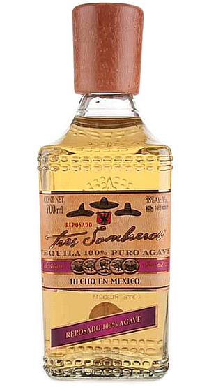 Текила Tres Sombreros Reposado