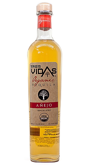 Текила Tres Vidas Organic Tequila Añejo