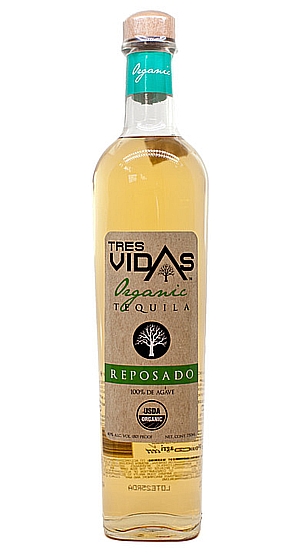 Текила Tres Vidas Organic Tequila Reposado