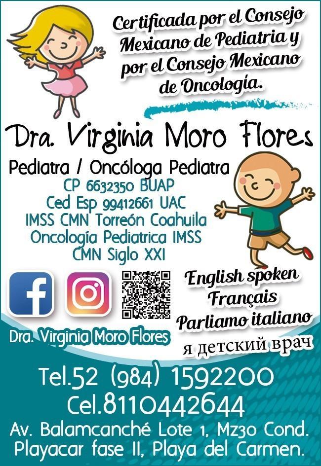 Virginia Moro Flores, Dra.