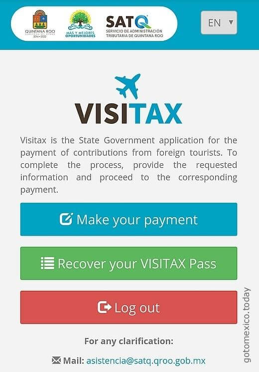 Visitax Mexico Cancun