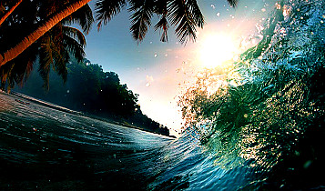Waves Coast Mexico