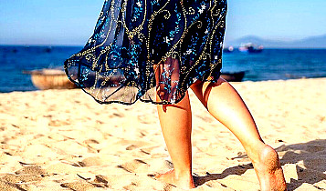 Woman on Mexican Beach